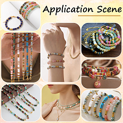 2 нити натуральных топазовых нефритовых бусин&nbsp;G-PA0001-24B