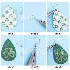 DIY серьги решений&nbsp;DIY-SC0008-61P