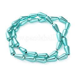 Гальванические нити синтетических магнитных гематитовых бусин&nbsp;G-C248-G01-8x12mm