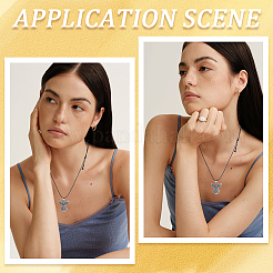 1 рулон экологически чистого корейского вощеного полиэфирного шнура&nbsp;YC-SP0001-03D