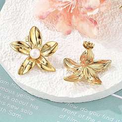 Серьги-гвоздики из нержавеющей стали 304 с ионным покрытием (IP)&nbsp;EJEW-S246-05G