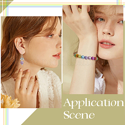 200 шт. Непрозрачные акриловые бусины&nbsp;OACR-SP0001-63