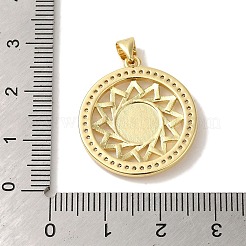 Стойки обшивки латунь микро проложить Циркон подвеску&nbsp;KK-P267-09G