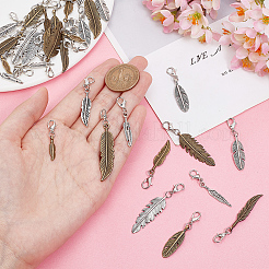 Тибетский стиль сплава подвеска украшения&nbsp;HJEW-AB00475