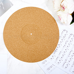 Пробковые коврики для проигрывателя&nbsp;AJEW-WH20080-66A