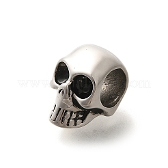 304 нержавеющая сталь эмалированные европейские бусины&nbsp;STAS-Z110-01AS-02