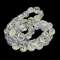 Гальванические стеклянные бусины&nbsp;EGLA-H110-01AB-01