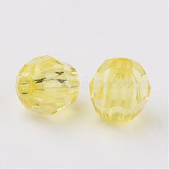 Прозрачные акриловые бусины&nbsp;DB8mmC-53