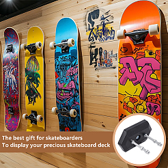 4 комплект настенных вешалок из АБС-пластика&nbsp;DIY-FG0007-52