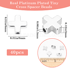 40 шт. Латунные бусины&nbsp;FIND-BBC0003-50