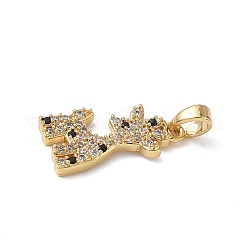 Латунные микро проложить кубического циркония подвески&nbsp;KK-C140-01G