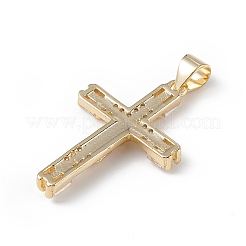 Стойки обшивки латунь микро проложить Циркон подвеску&nbsp;KK-F848-10G