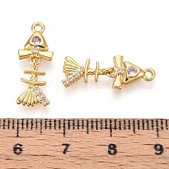 Латунные микро проложить кубического циркония подвески&nbsp;X1-KK-N263-80G
