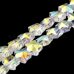 Гальванизируйте прозрачное стекло бисер нитей&nbsp;GLAA-C029-06