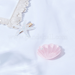 1 комплект железных заколок для волос из кожи аллигатора&nbsp;PHAR-LP0001-10