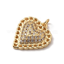 Латунные микро проложить кубического циркония подвески KK-I359-07G