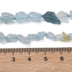 Природные Аквамарин бисер нитей&nbsp;G-L650-B01-01