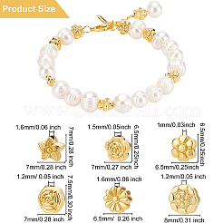 96шт 6 стильные бусины из сплава FIND-BC0001-93