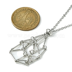 Мешочек для макраме из нержавеющей стали 304&nbsp;X-NJEW-JN04468-07