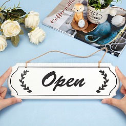 Закрытый и открытый знак&nbsp;HJEW-CN0001-02