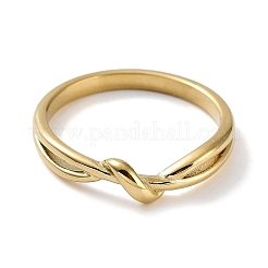 Ионное покрытие (ip) полые кольца для пальцев из нержавеющей стали 304&nbsp;RJEW-G298-10G