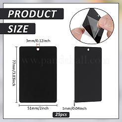 25шт алюминиевые подвески&nbsp;AJEW-BC0009-47A