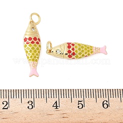 Латунь эмаль подвески&nbsp;KK-B148-14G-06