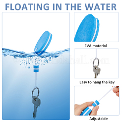 8 шт. брелки из ЭВА 4 цветов&nbsp;KEYC-FH0001-73