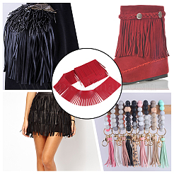 2 м отделки из искусственной кожи с бахромой&nbsp;DIY-GF0008-48B