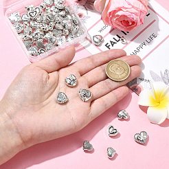 60шт 12 стиля бусины из сплава в тибетском стиле&nbsp;FIND-CJ0002-28B