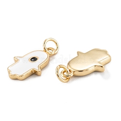 Латунь эмаль подвески&nbsp;KK-P204-11G-C