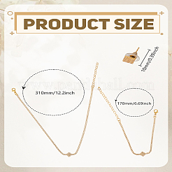 Комплекты браслетов&nbsp;SJEW-LP0001-98G