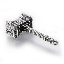 Большой кулон из нержавеющей стали 304&nbsp;STAS-K185-07AS