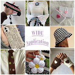 6 моток пряжи из акрилового волокна 6 цветов&nbsp;OCOR-TA0003-17