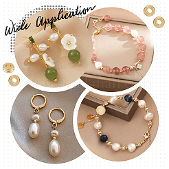 300 шт. Латунные дистанционные бусины&nbsp;KK-DC0003-59