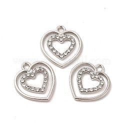 Подвески из сплава с хрустальными стразами&nbsp;ALRI-M019-03P