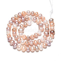 Нити из натурального культивированного пресноводного жемчуга&nbsp;PEAR-N013-05C-03