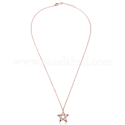 925 подвеска в виде звезды из стерлингового серебра со стразами&nbsp;TS-N264-RG