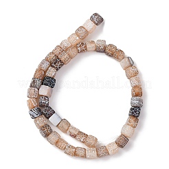 Естественные выветрившиеся агатовые бусины&nbsp;G-NH0038-01C