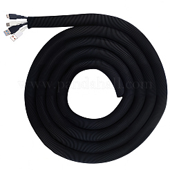 10-метровый гибкий пластиковый кабельный протектор для обмотки кабеля&nbsp;OCOR-CL0001-05B