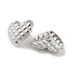 Серьги-гвоздики из нержавеющей стали 304&nbsp;LS-EJEW-G367-07P