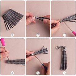 30 комплект наконечников для шнура из цинкового сплава 5 цветов&nbsp;FIND-CA0005-47