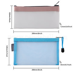 6 шт. 6 стильных прозрачных пластиковых мешочка для ручек из ТПУ&nbsp;AJEW-CA0004-02