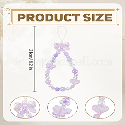 1 шт. резиновые ремешки для мобильного телефона&nbsp;AJEW-LP0004-55B