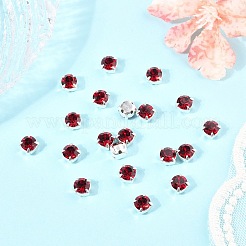 Preciosa® maxima crystal в пришивной чашке&nbsp;X-PRC-SS19-90090-S