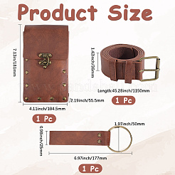 Сумки через плечо из ПУ&nbsp;AJEW-WH20048-56A