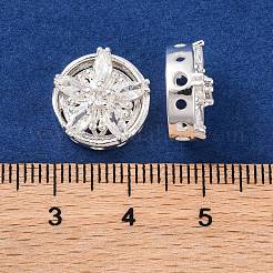 Латунные микропаве из прозрачного кубического циркония&nbsp;KK-S389-27S