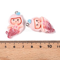 Подвески из непрозрачной смолы&nbsp;X-RESI-D055-037P