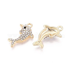 Подвески из сплава со стразами&nbsp;PALLOY-T091-23A-G