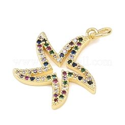Латунные микро проложить кубического циркония подвески&nbsp;LS-KK-H525-01E-G